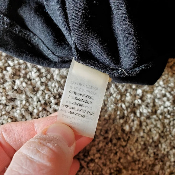 Cable & Gauge Animal Print Batwing Dolman Sleeve Top Women's Plus Size 3X - Picture 7 of 12